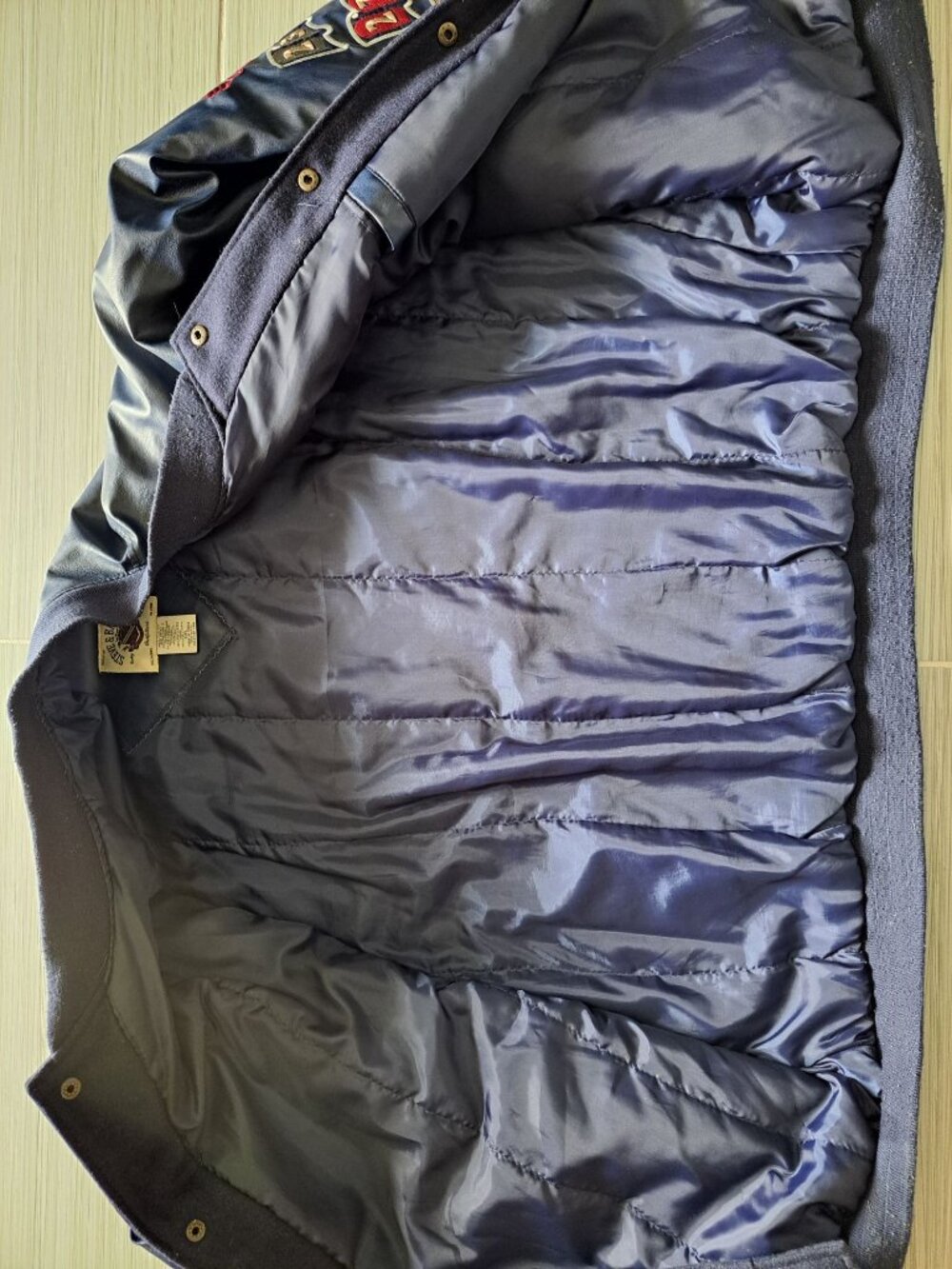 Steve & Barrys New York City Subway Series Division Champions Bomber Jacket XXL - Picture 11 of 14